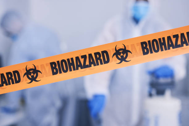 Professional Biohazard technician working in Etowah, NC